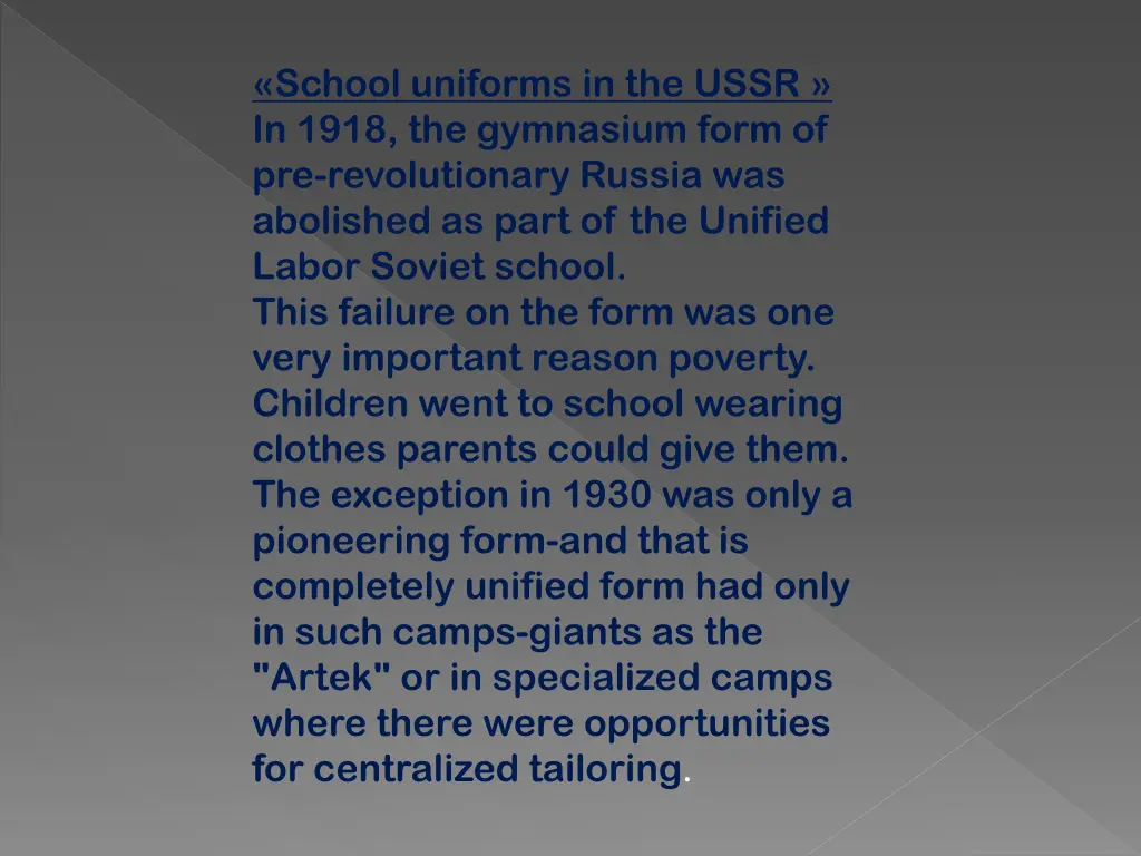 school uniforms in the ussr in 1918 the gymnasium