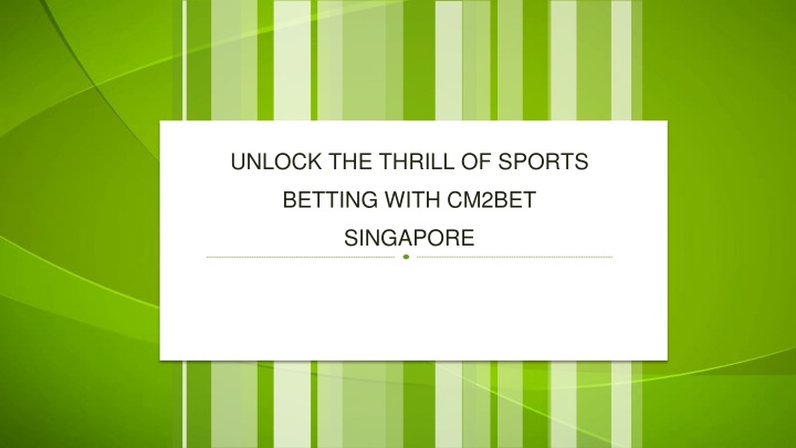 unlock the thrill of sports