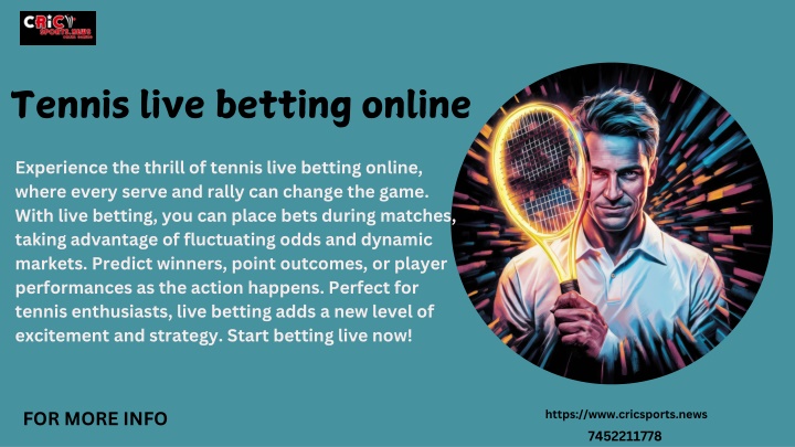 tennis live betting online