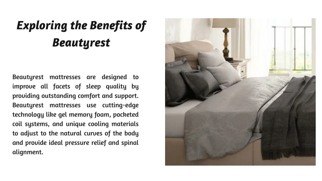 exploring the benefits of beautyrest