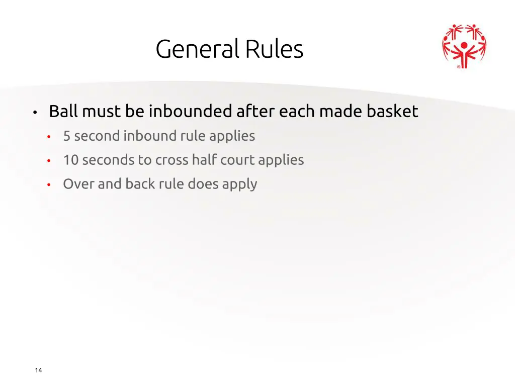 general rules 1