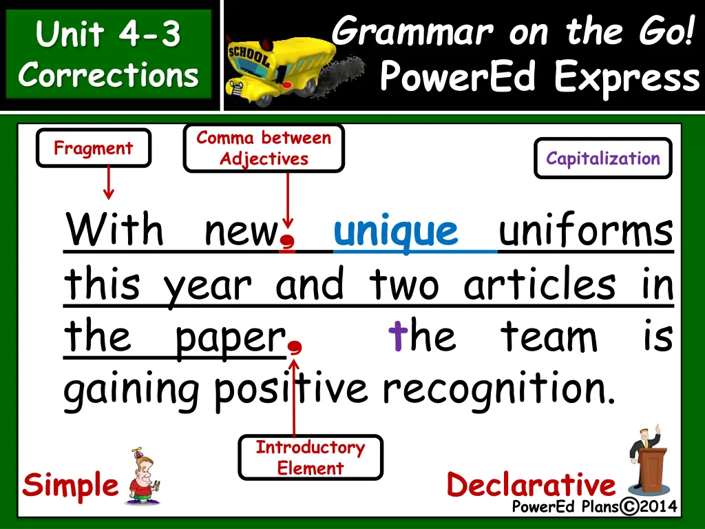 grammar on the go powered express 2