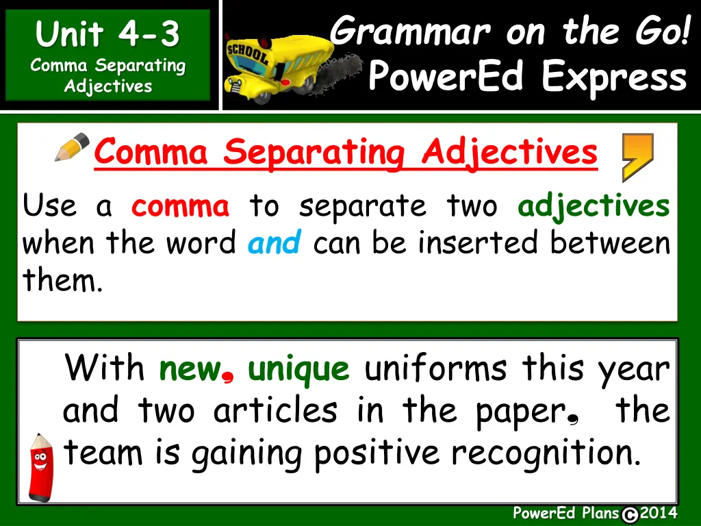 grammar on the go powered express 3