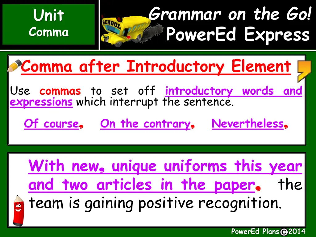 grammar on the go powered express 5