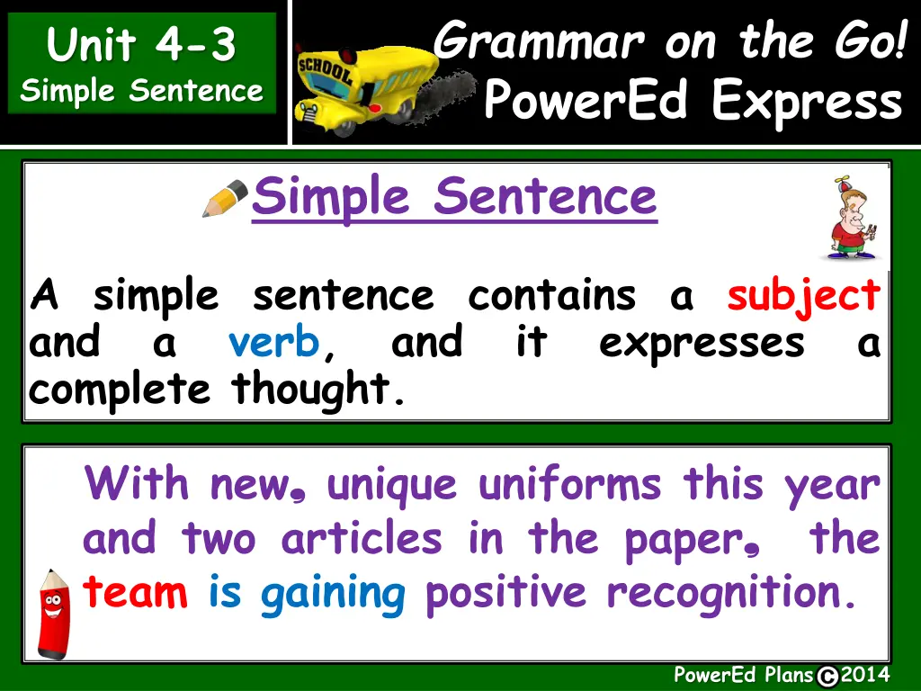 grammar on the go powered express 6