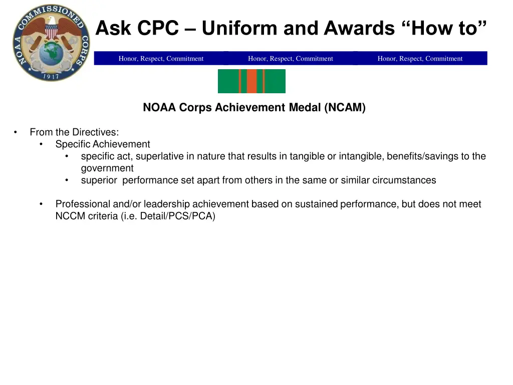 ask cpc uniform and awards how to 5