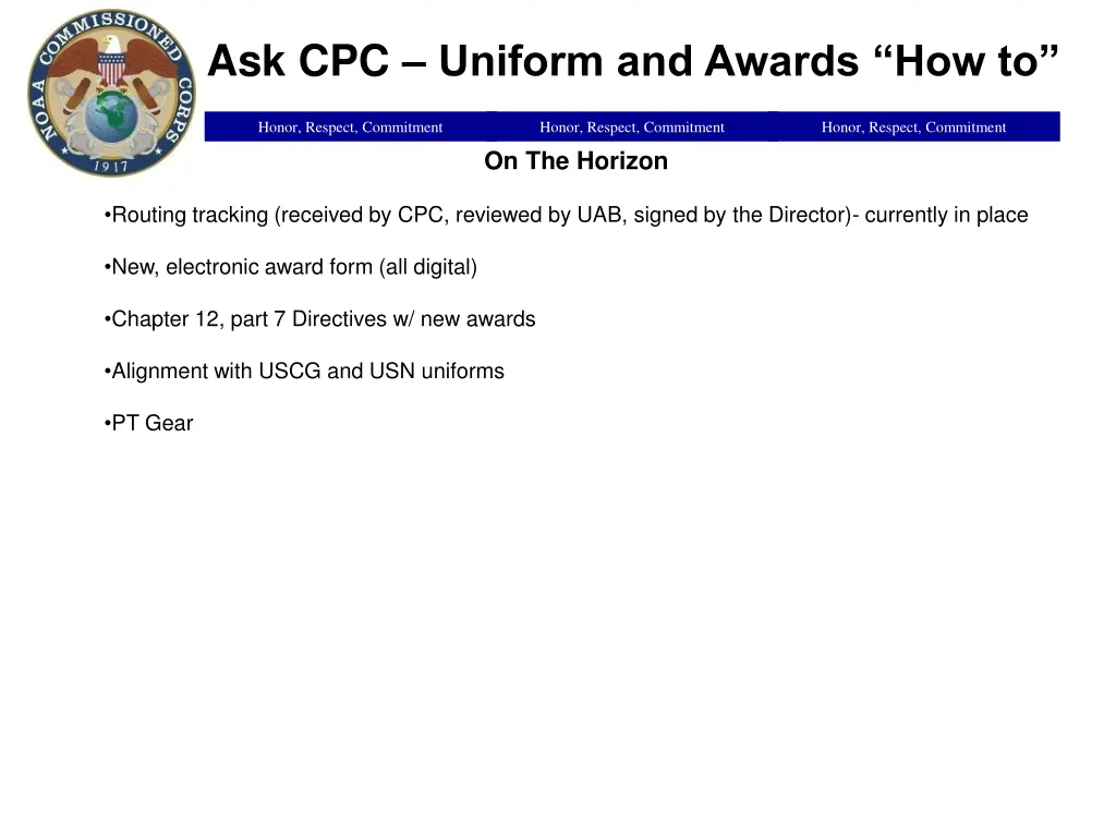 ask cpc uniform and awards how to 9