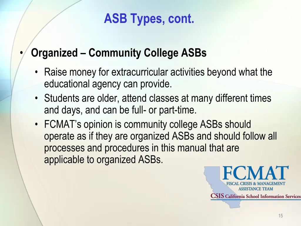 asb types cont 1