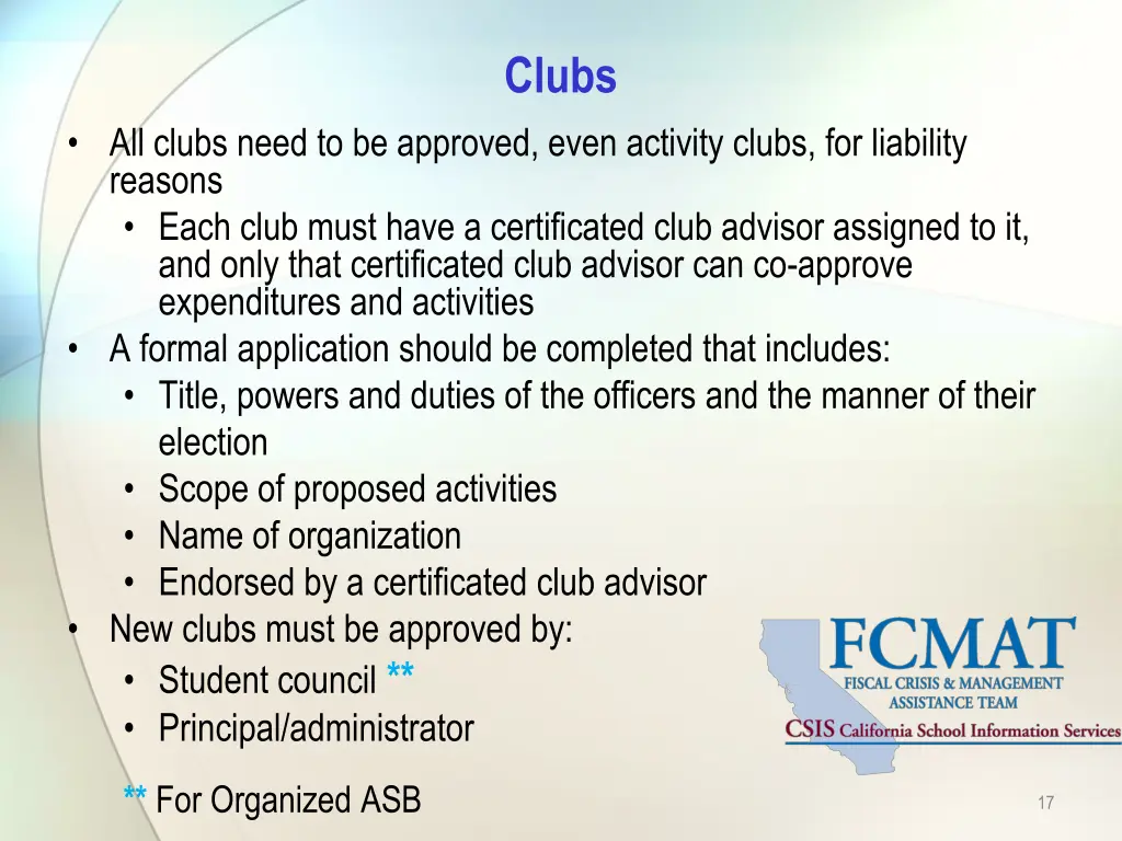 clubs