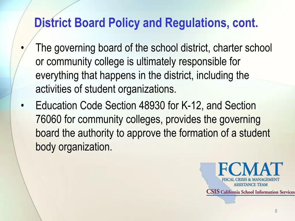 district board policy and regulations cont 2