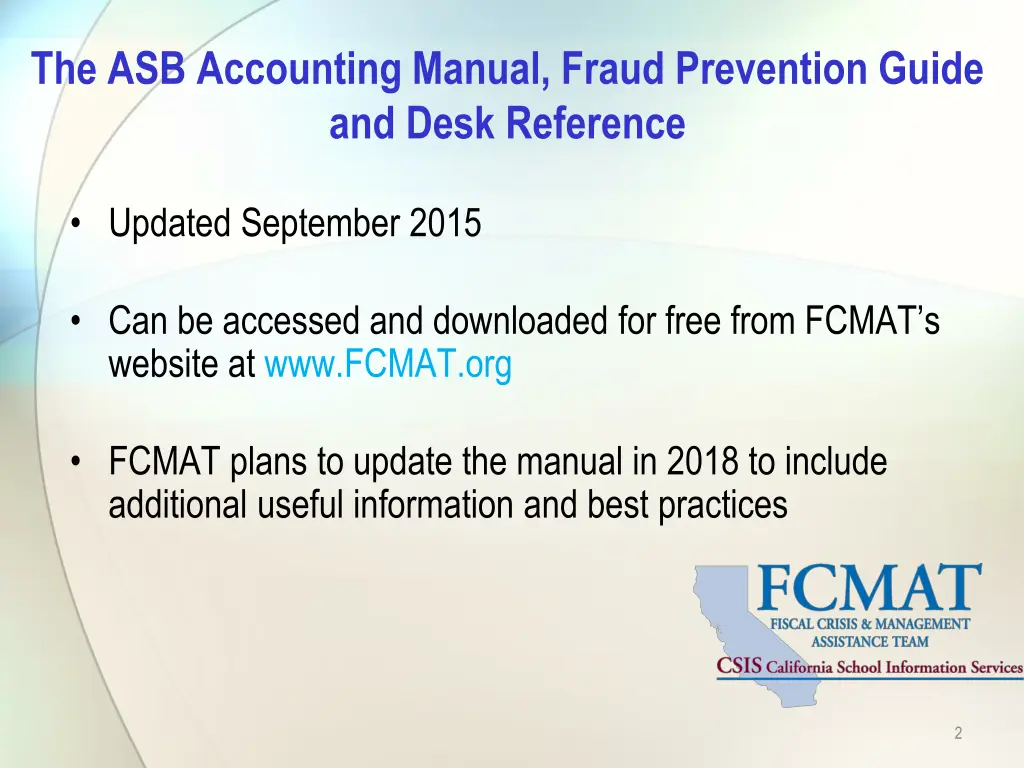 the asb accounting manual fraud prevention guide