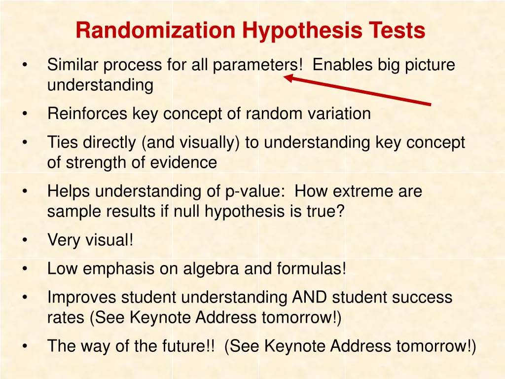 randomization hypothesis tests