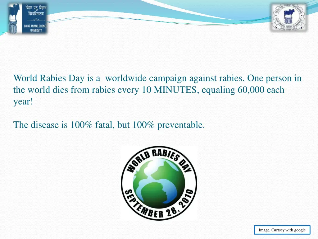 world rabies day is a worldwide campaign against