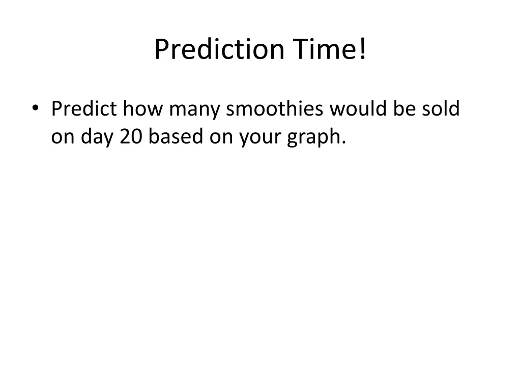 prediction time