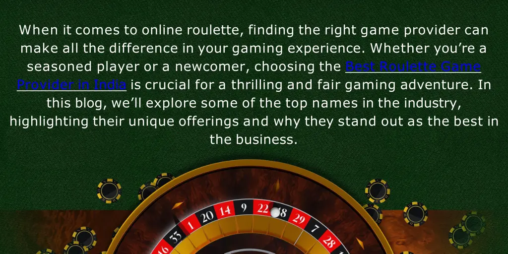 when it comes to online roulette finding