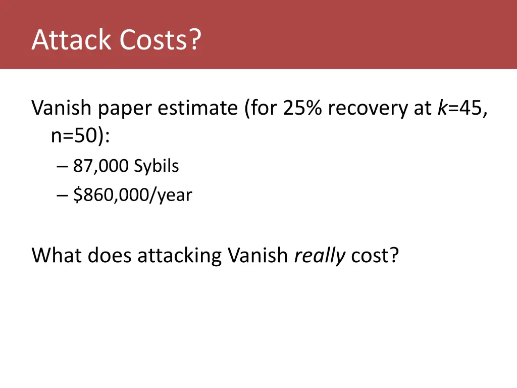 click to edit master title style attack costs