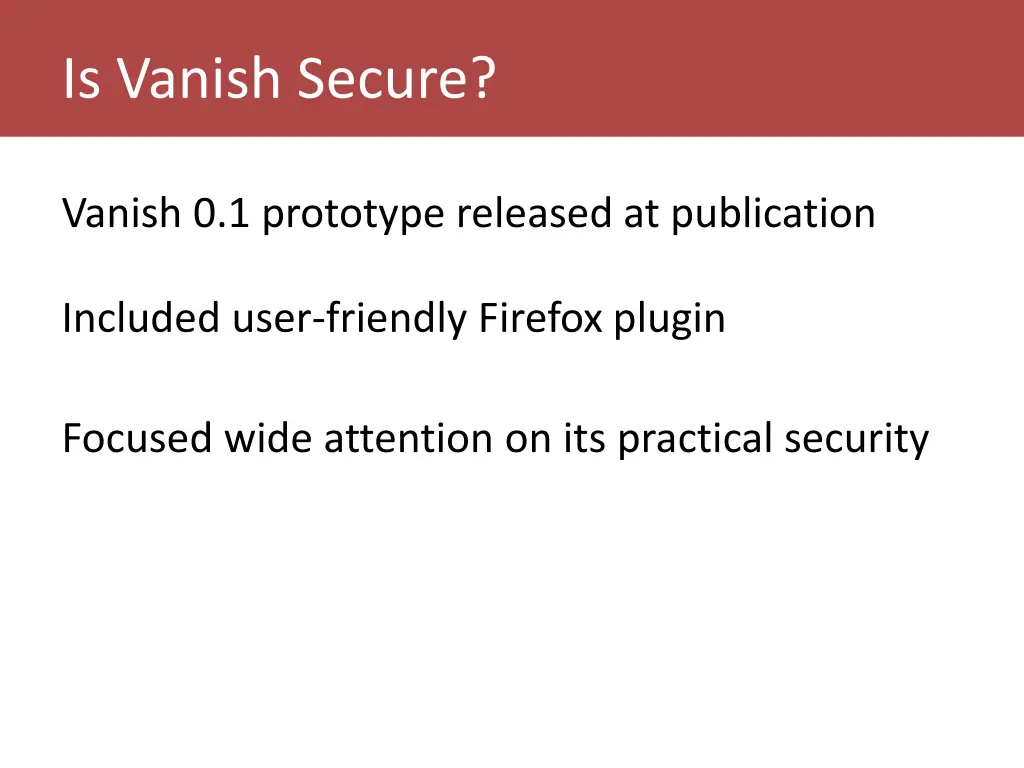 click to edit master title style is vanish secure