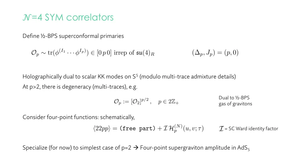 4 sym correlators