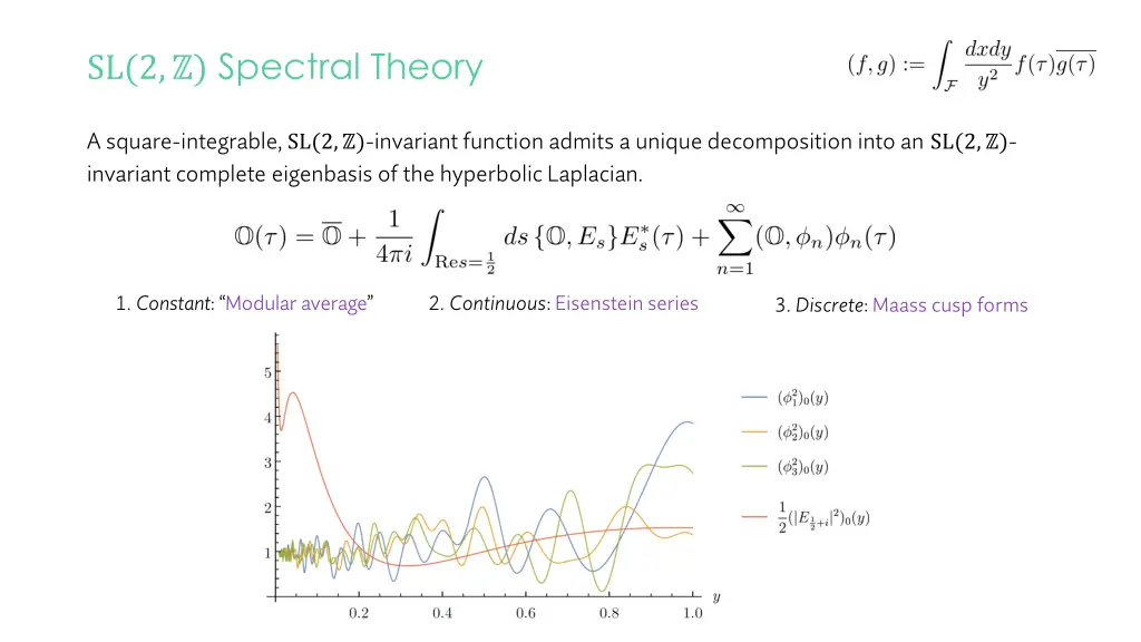 sl 2 spectral theory 3