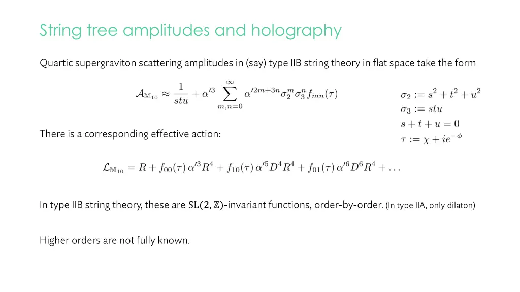 string tree amplitudes and holography