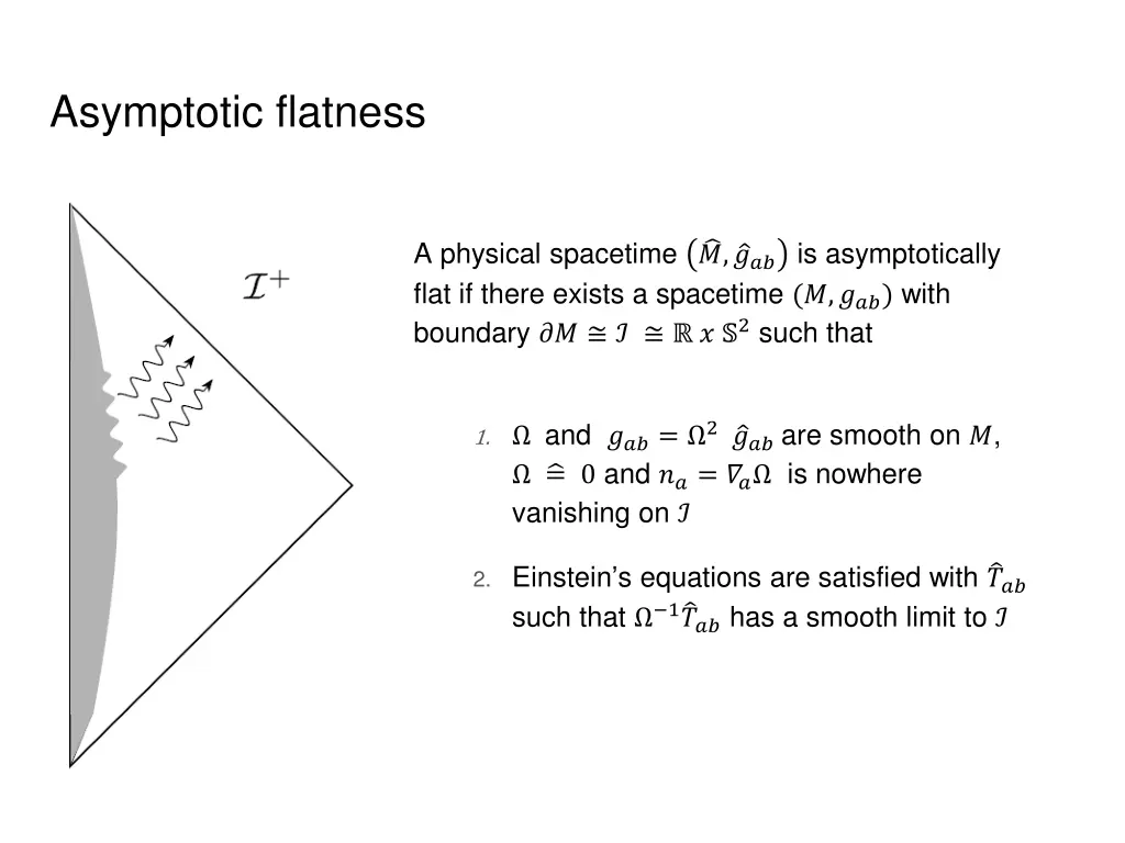 asymptotic flatness