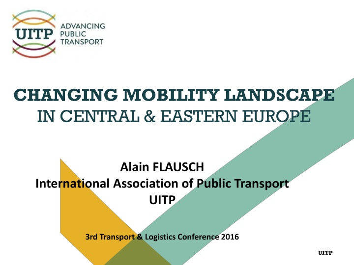 changing mobility landscape in central eastern