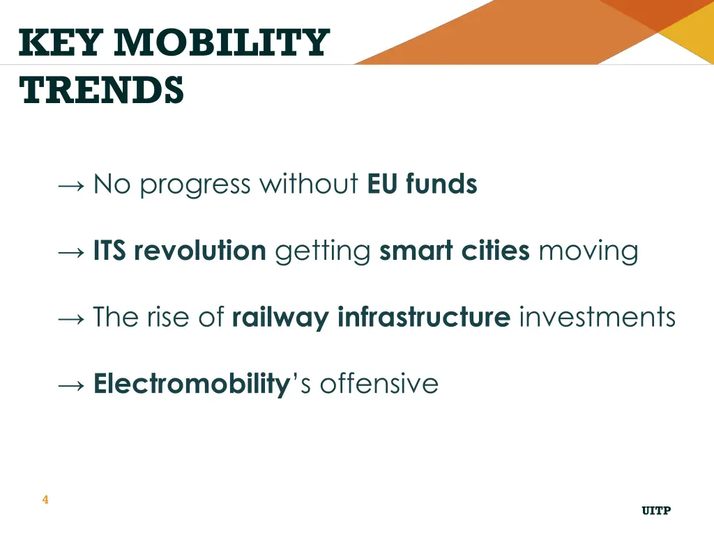 key mobility trends