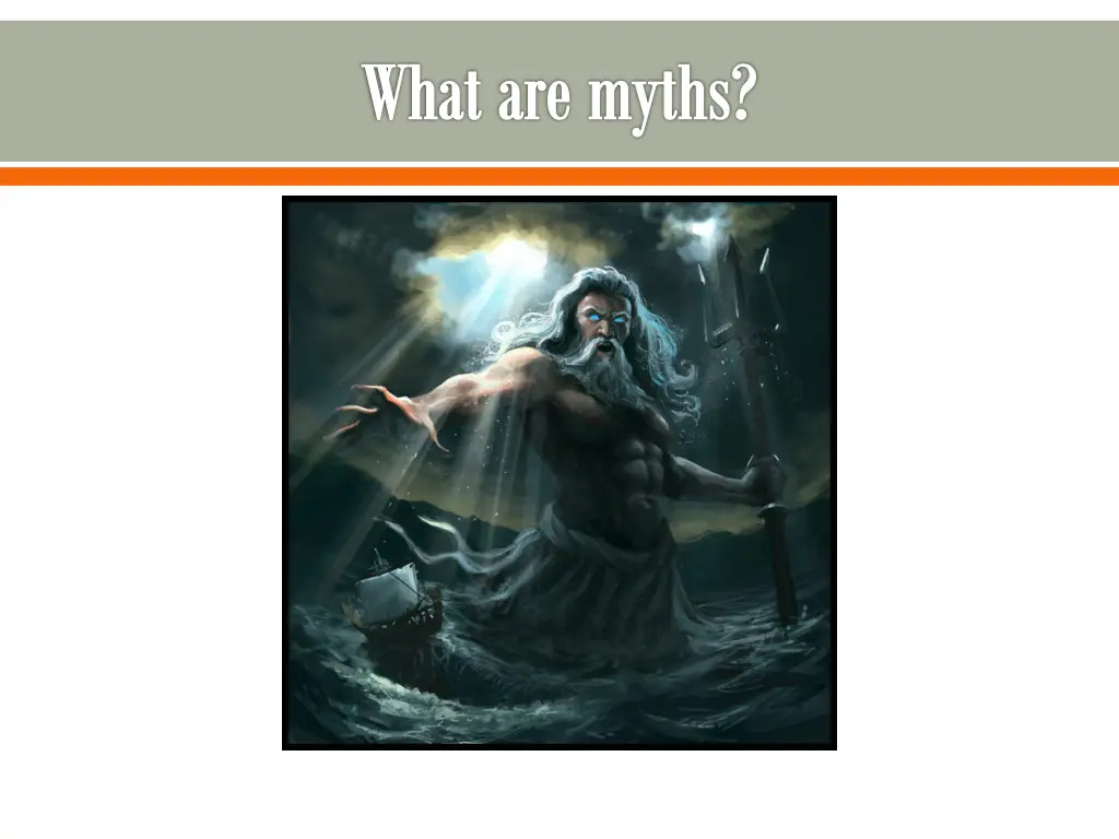 what are myths