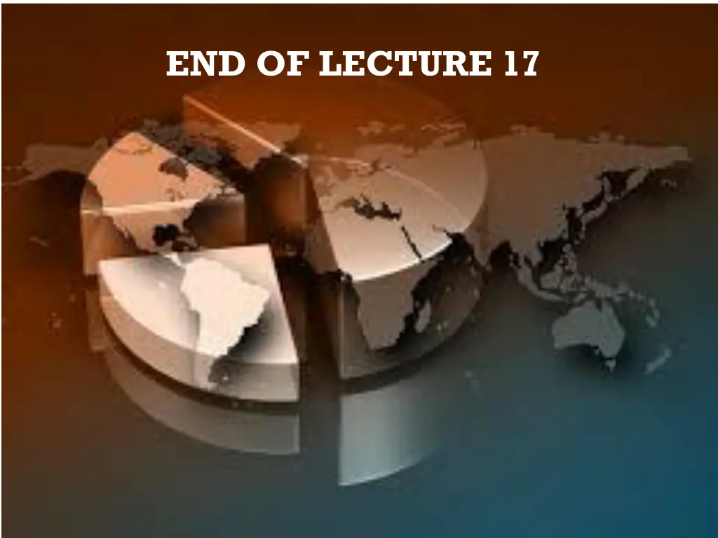 end of lecture 17