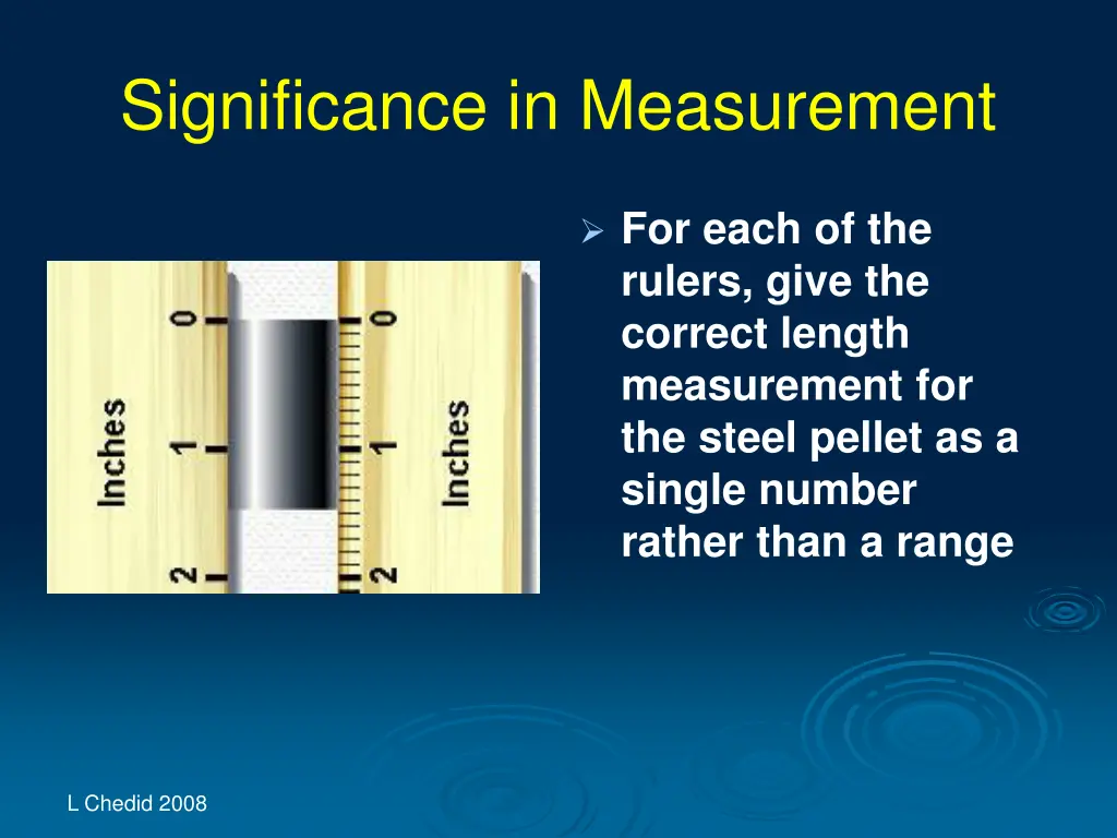 significance in measurement 5