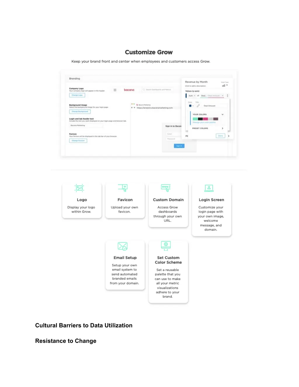 cultural barriers to data utilization