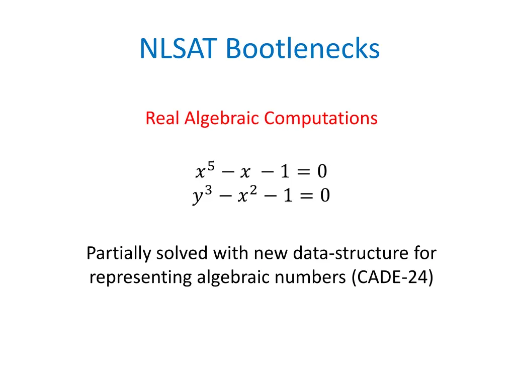 nlsat bootlenecks 1