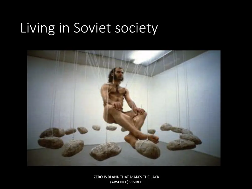 living in soviet society