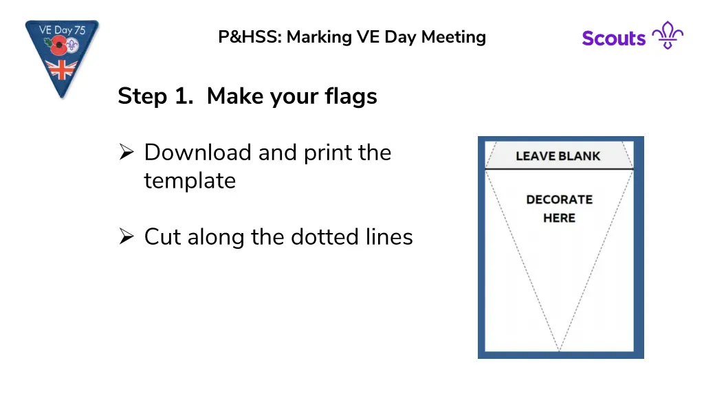 p hss marking ve day meeting 11