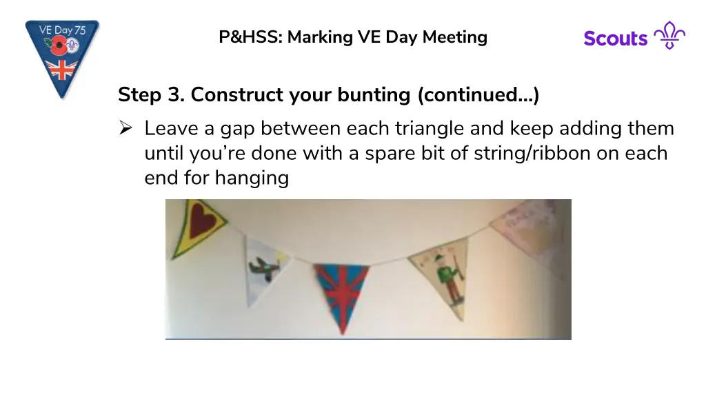 p hss marking ve day meeting 14