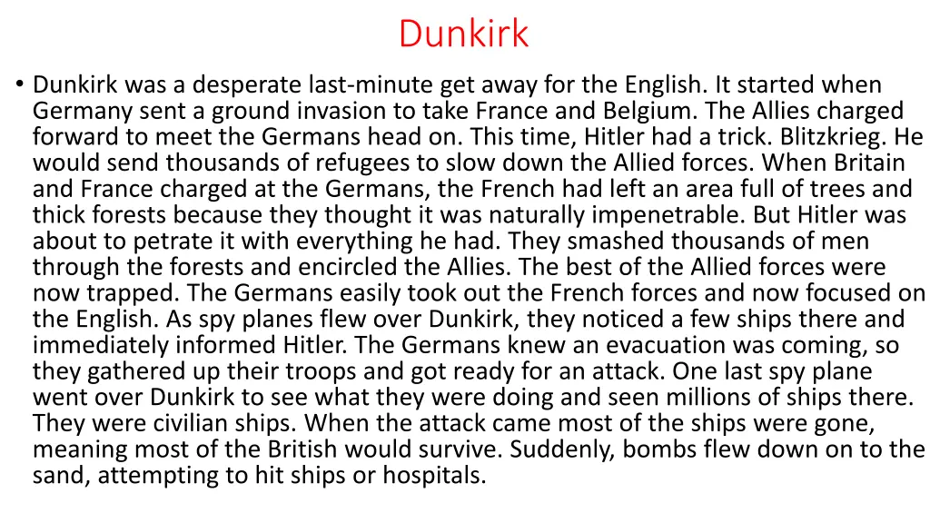 dunkirk