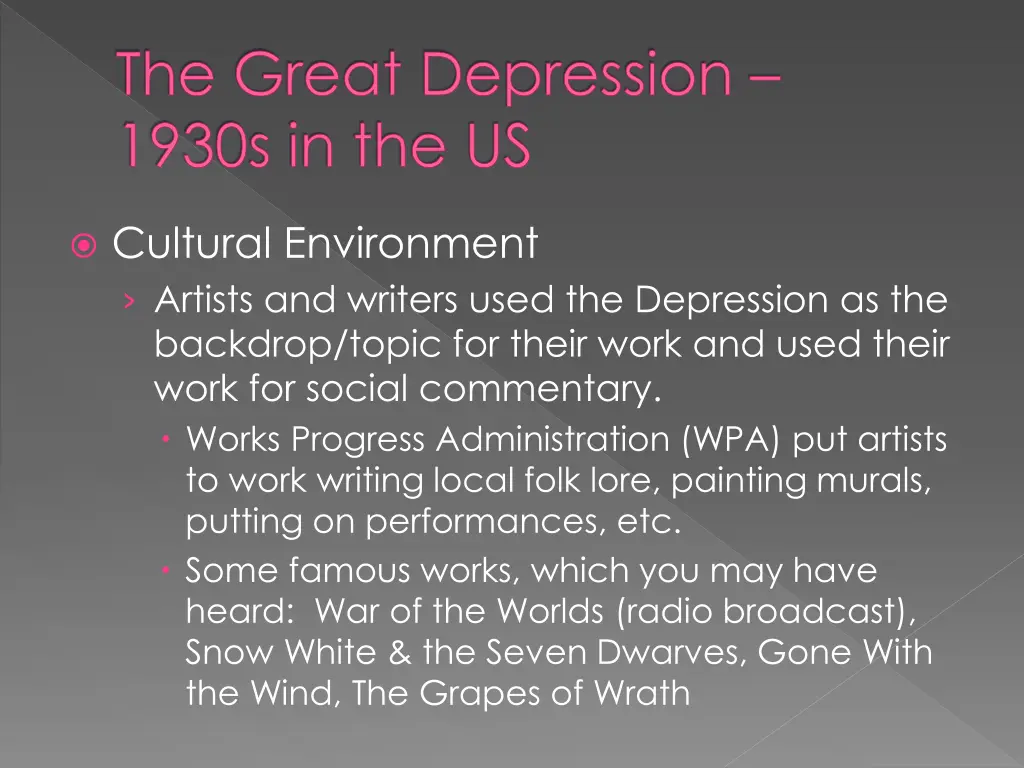 the great depression 1930s in the us 3