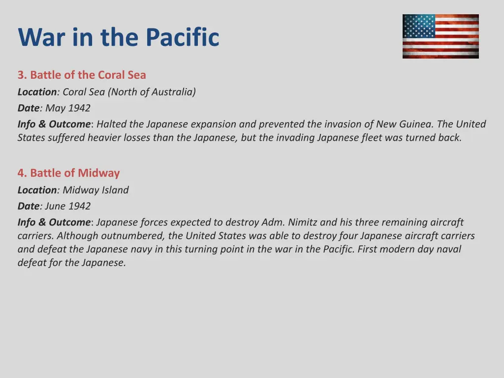 war in the pacific 1