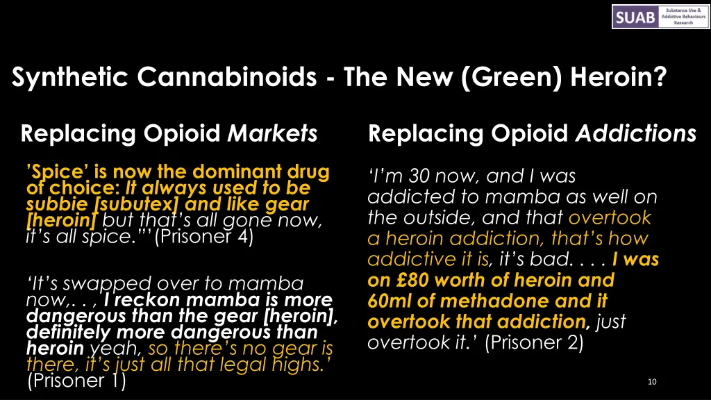 synthetic cannabinoids the new green heroin