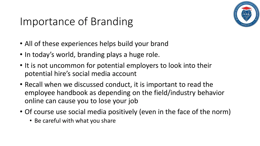 importance of branding