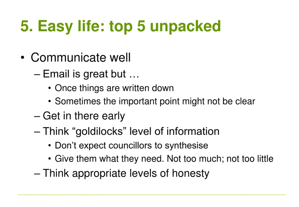 5 easy life top 5 unpacked