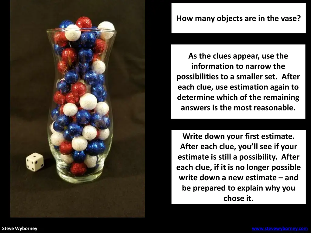 how many objects are in the vase