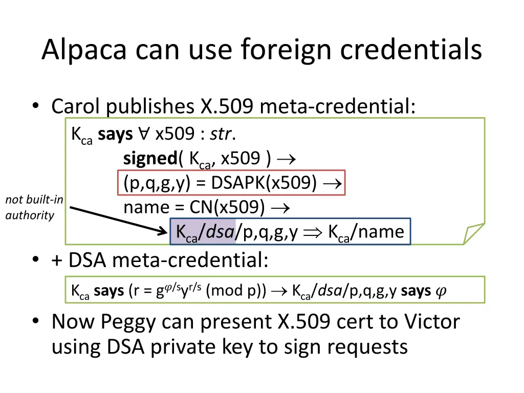 alpaca can use foreign credentials 1