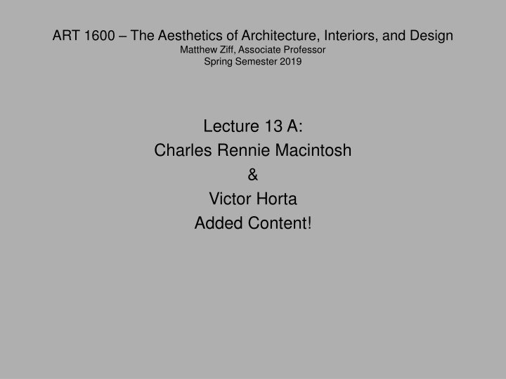 art 1600 the aesthetics of architecture interiors