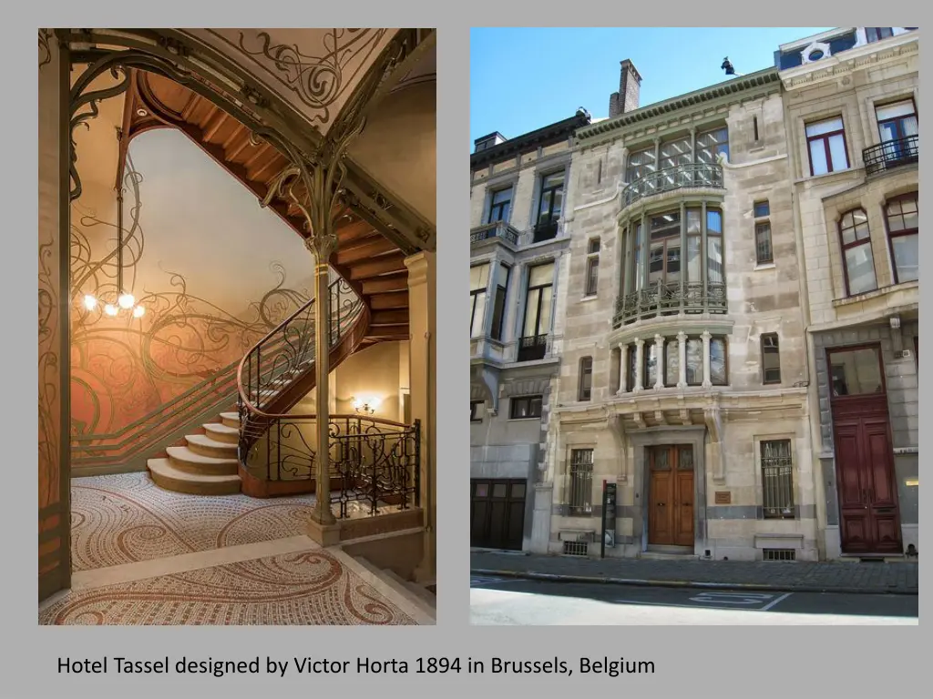 hotel tassel designed by victor horta 1894