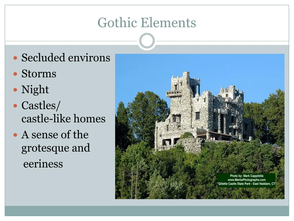 gothic elements