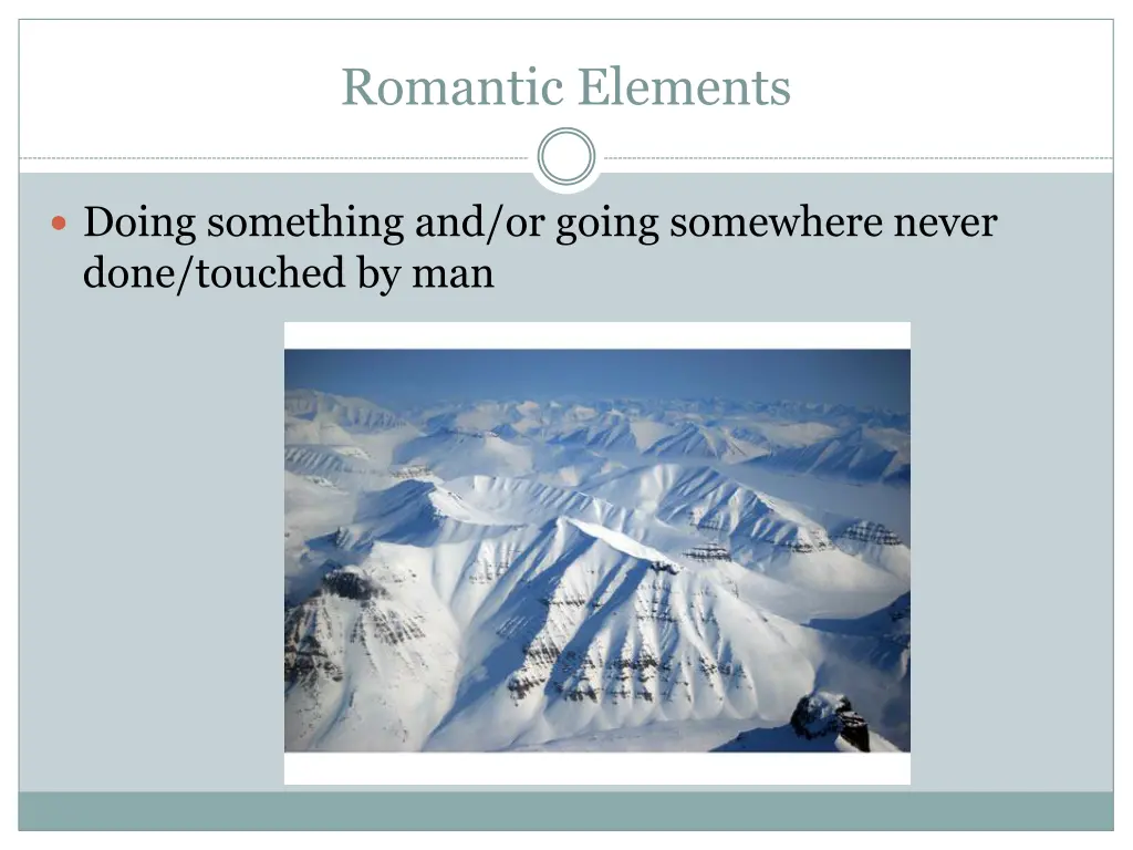 romantic elements