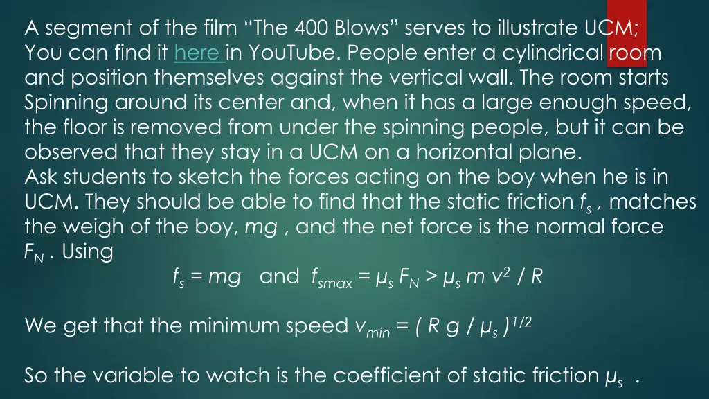 a segment of the film the 400 blows serves