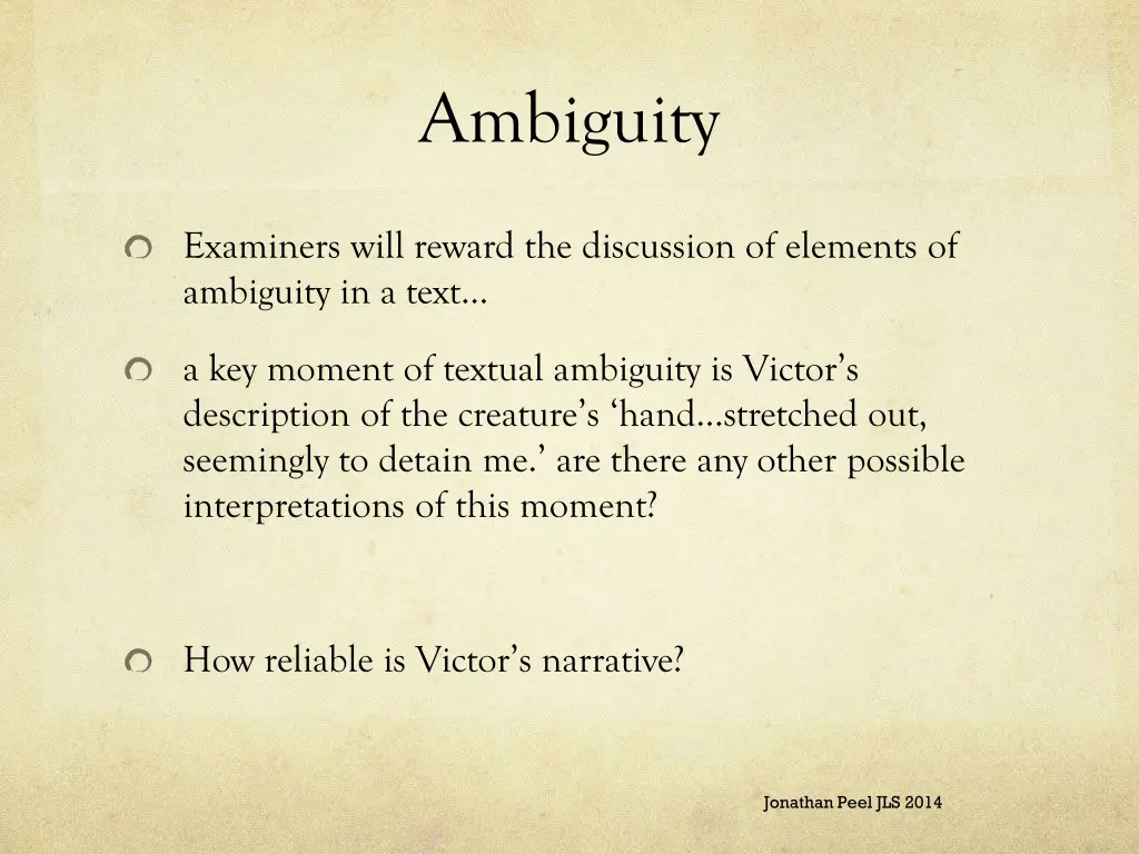 ambiguity