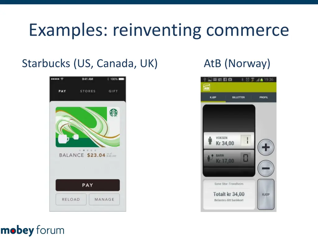 examples reinventing commerce